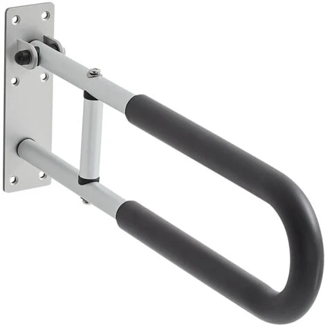 Mophorn Ringhiera di Sicurezza per WC, Barra di Sostegno a Forma di U da 605 mm con Maniglia Antiscivolo, Capacità di Carico 136 kg, Ideale per Anziani, Disabili e Donne in Gravidanza
