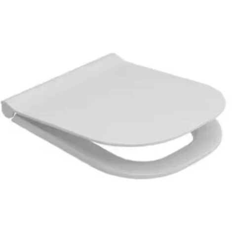Sedile bianco con chiusura soft close bianco lucido - Ceramica Dolomite Mirto