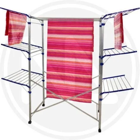 Stendibiancheria stendilenzuola Cavalletto Alluminio PEGASUS 192X57X164H