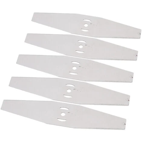 Ej.Life 5 lame di ricambio per decespugliatore, lame in acciaio per tosaerba con lame affilate, lame per tosaerba elettrico