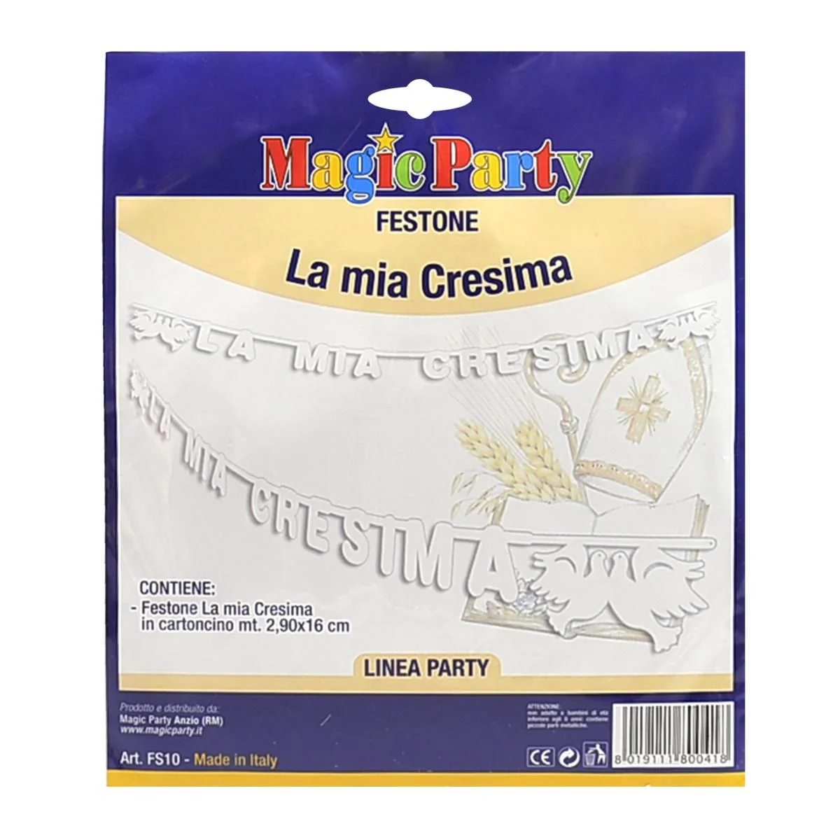 Festone party la mia cresima mt