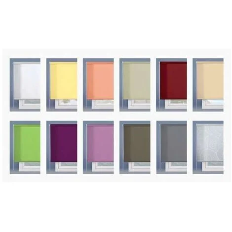 STOR PLANET - ROLL-UP - TENDA A RULLO FILTRANTE TRASLUCIDA COLORE BIANCO - 60X180CM