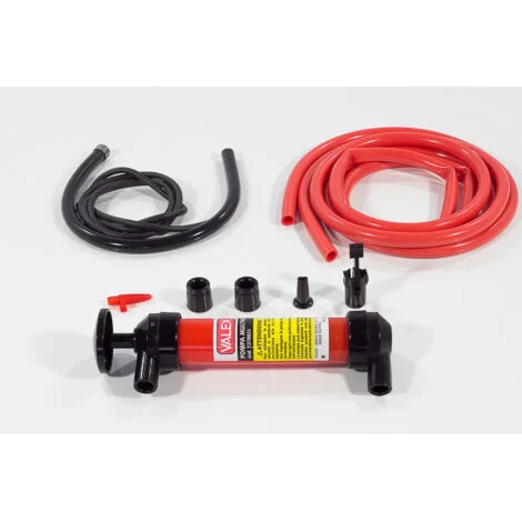 POMPA MANUALE MULTIFUNZIONE TRAVASO LIQUIDI GONFIAGGIO PALLONI GOMME ARIA VALEX 1370825