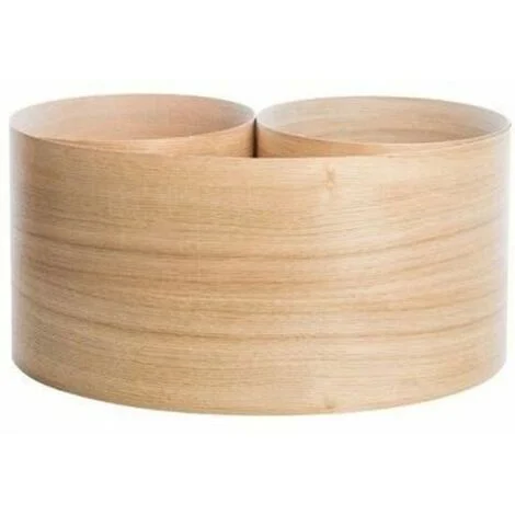 NORDLINGER PRO Impiallacciatura di rovere in rotoli da 250 cm 25 cm preincollati