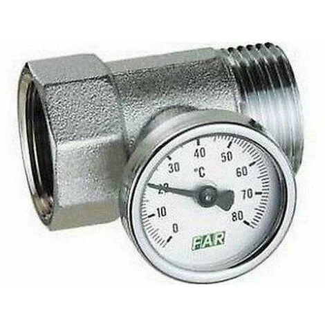 Raccordo portatermometro completo di termometro 1″ FAR 34321"