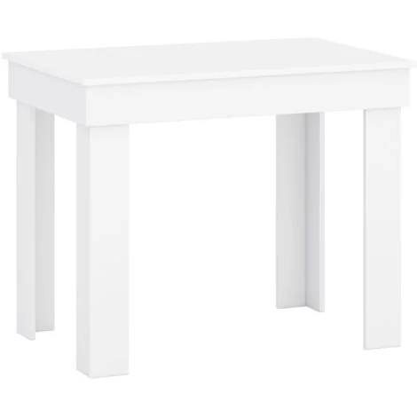 Tavolo da pranzo piccolo per cucina 90x60cm bianco