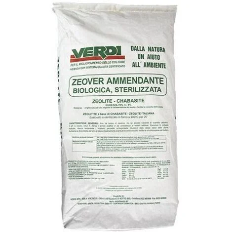 Zeolite a base di Chabasite e Phillipsite 0,7/2 mm (20 kg), ammendante per piante