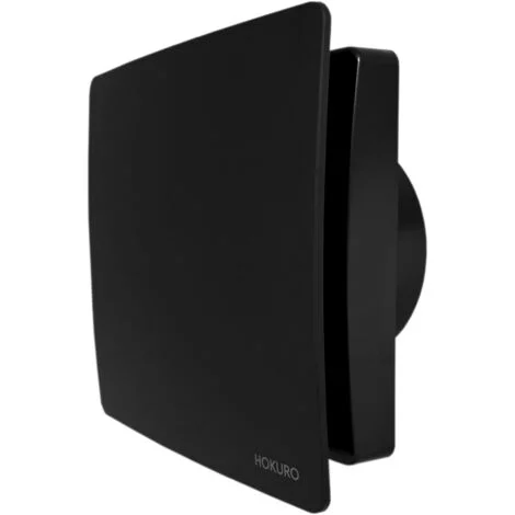 Ventilatore umidostato per bagno NORTADA HOKURO URO BP-100 H timer nero