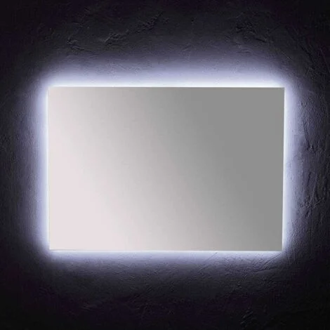 Specchiera Con Illuminazione Perimetrale A Led 100X70 Cm