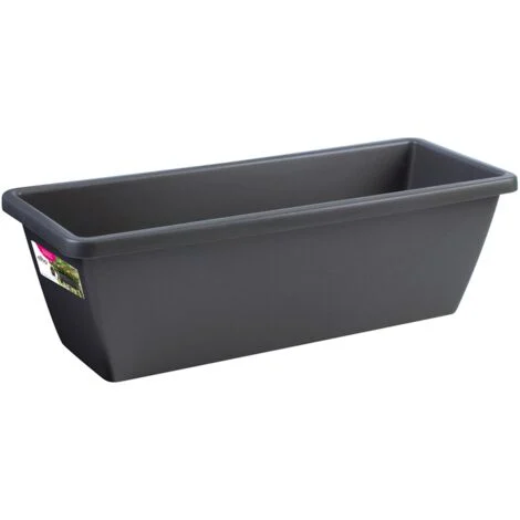 FIORIERA BARCELONA TROUGH 90CM Nera