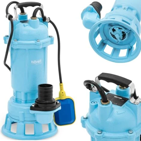 Pompa sommergibile per acque sporche con trituratore 500 l/min 2100 W