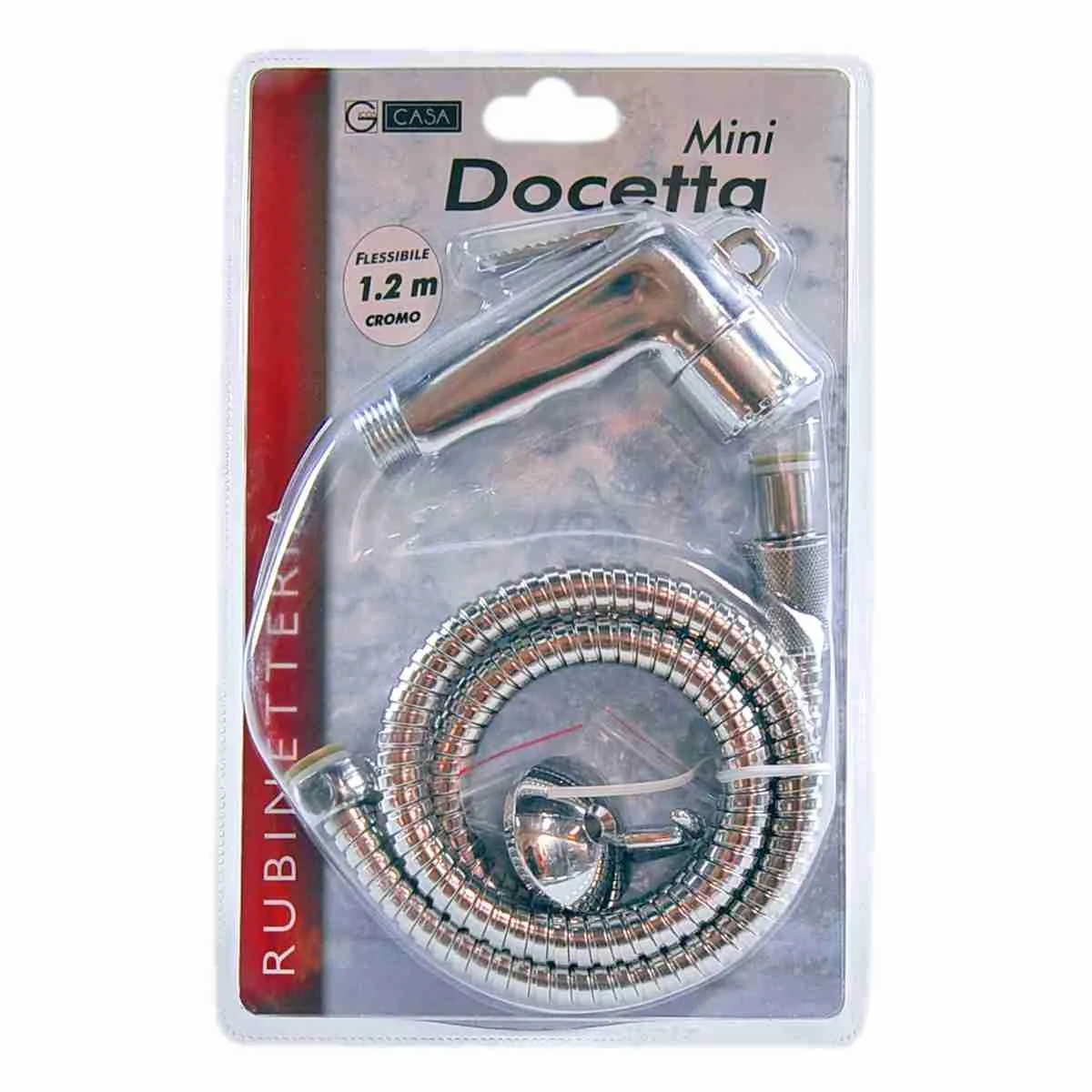 Erogatore Doccia Rubinetto Mini con Tubo cm.120