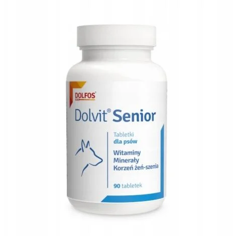 DOLVIT Dolfos Senior vitamine per cani anziani 90 compresse