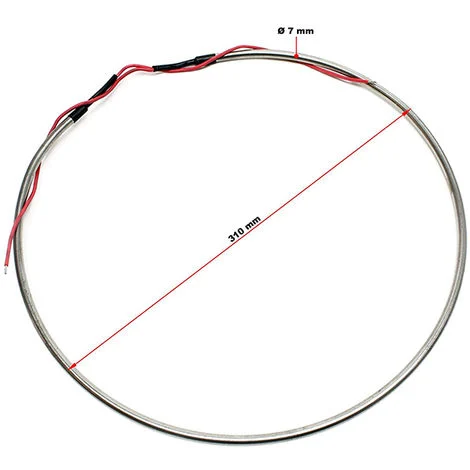RESISTENZA INCUBATRICE RICAMBIO UNIVERSALE UOVA CIRCONFERENZA 31cm