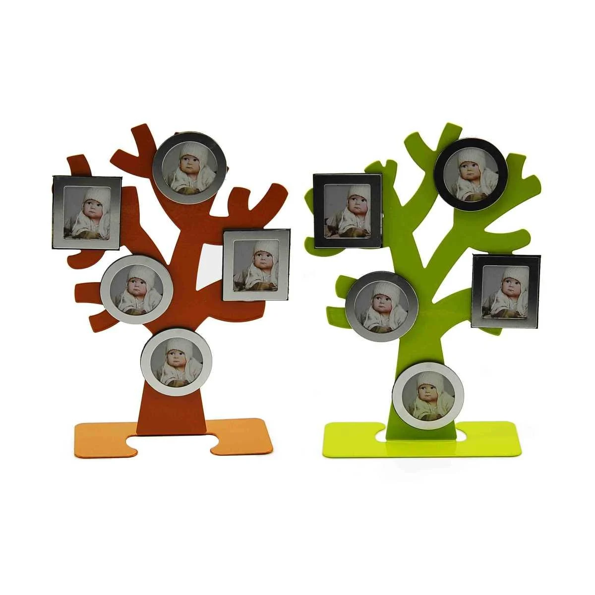 Cornice Multipla 5 Posti Albero con Cornici cm.21x14