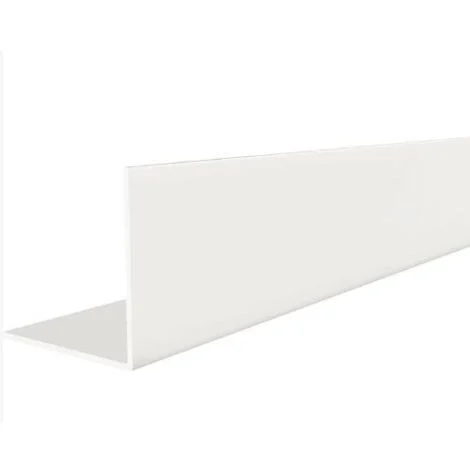 PROFILO PVC """ANGOLARE L""" BIANCO 20X10MM 1MT (1550B/OP)
