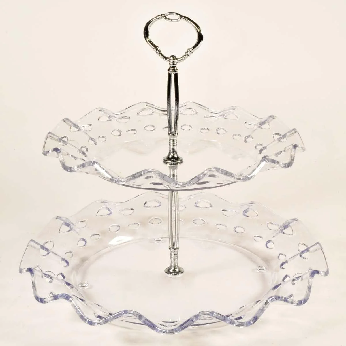 Alzata Acrilico Trasparente cm.27x27x27