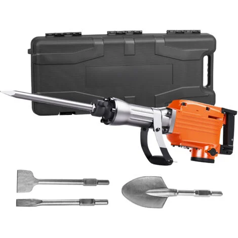 Mophorn Martello demolitore 2200W demolitore elettrico per calcestruzzo con 4 punte di scalpello