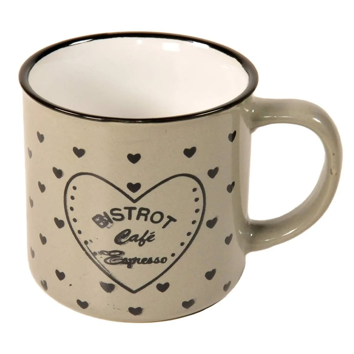 Tazza Colazione Ceramica Bistrot Tortor ml.340