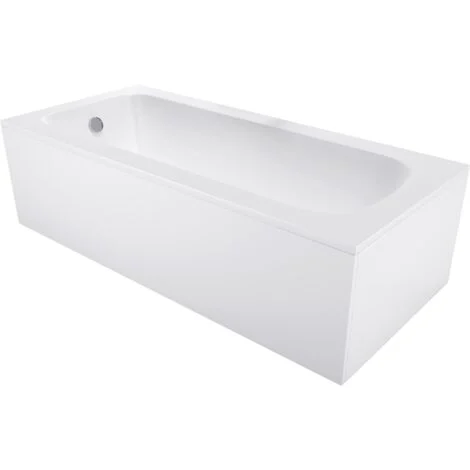 Mexen Vega vasca rettangolare 170 x 70 cm con pannello, bianca - 55011707000X