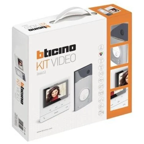 Kit Videocitofono Bticino CLASSE100 V16E 2 Fili monofamiliare 364612