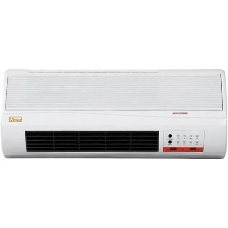 Vinco Split Termoconvettore da parete con telecomando 1000-2000w 70328