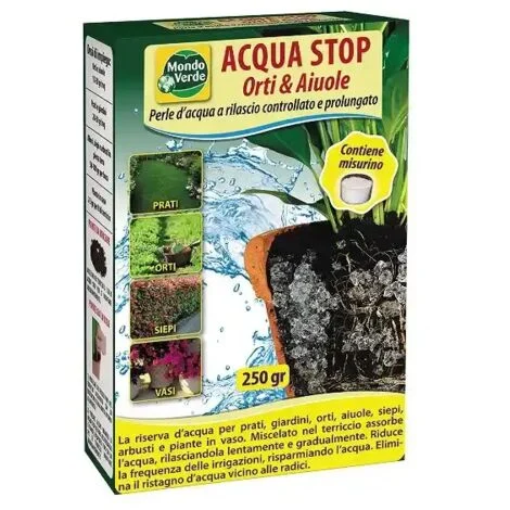 MONDO VERDE ACQUA STOP PERLE D'ACQUA A LENTA CESSIONE 250GR