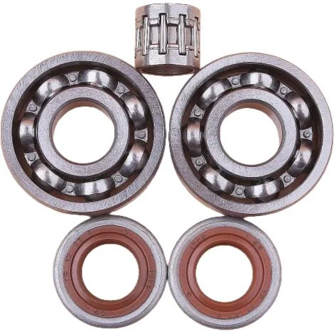 Kit cuscinetti + paraoli + gabbia a rulli per decespugliatori STIHL FS350 FS400 FS450 FS480 FSR450