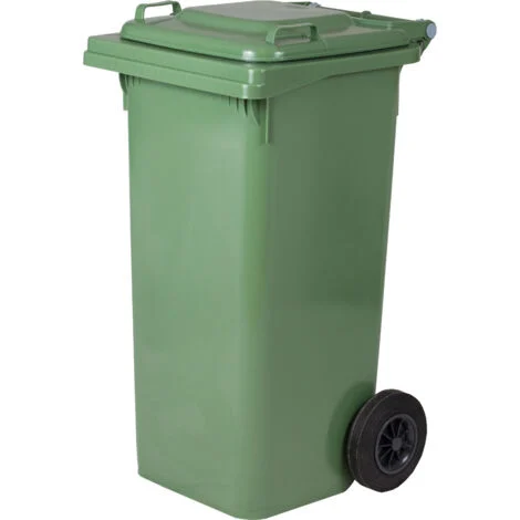 PATTUMIERA 240 L C/RUOTE VERDE MP