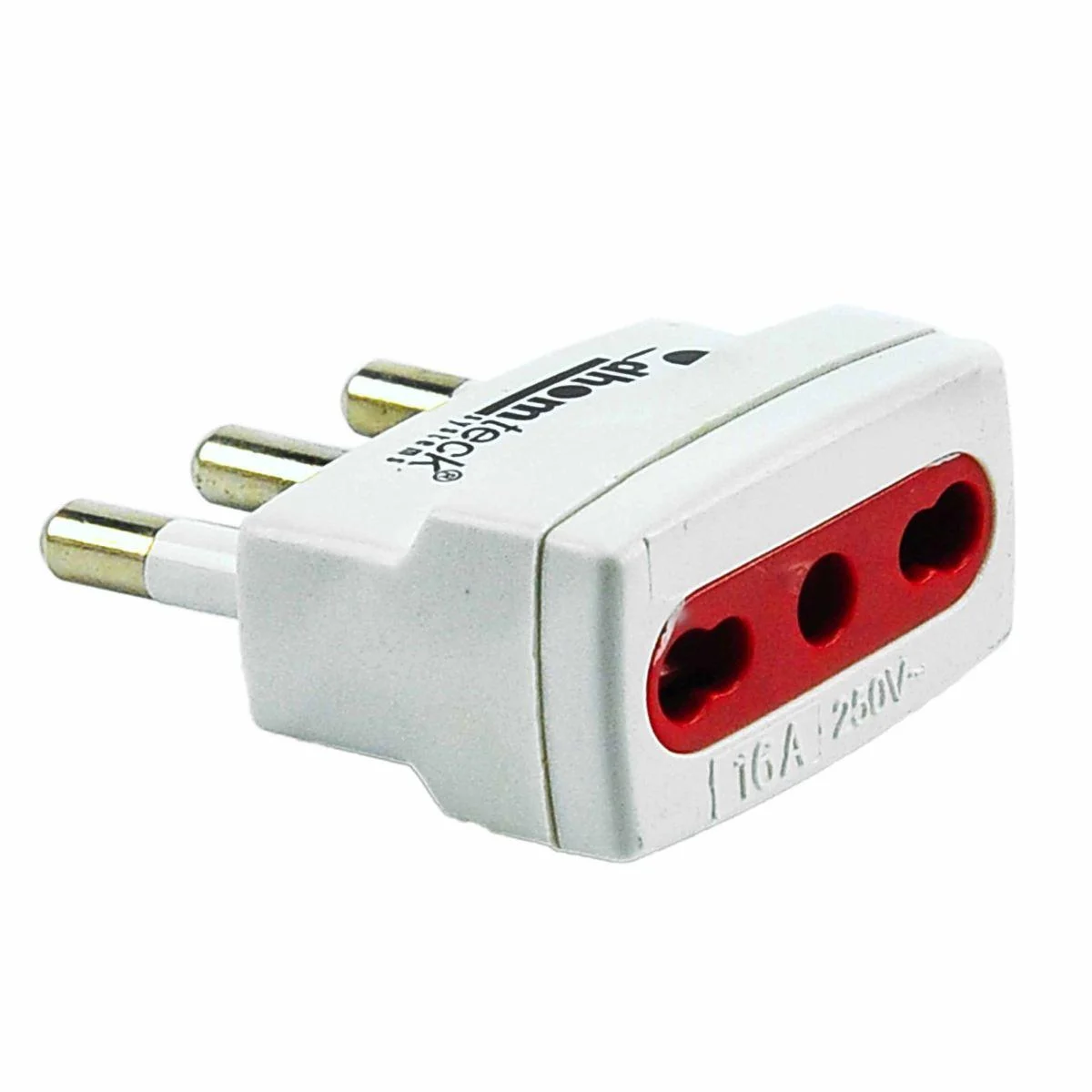Adattatore BiPasso Spina Passo Largo 250V 10A