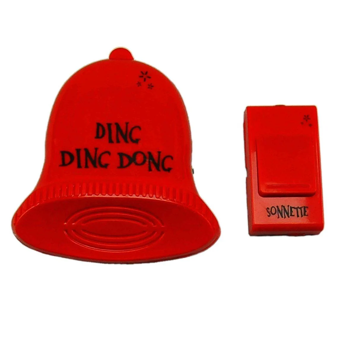 Campanello Ding Dong Rosso Senza Fili