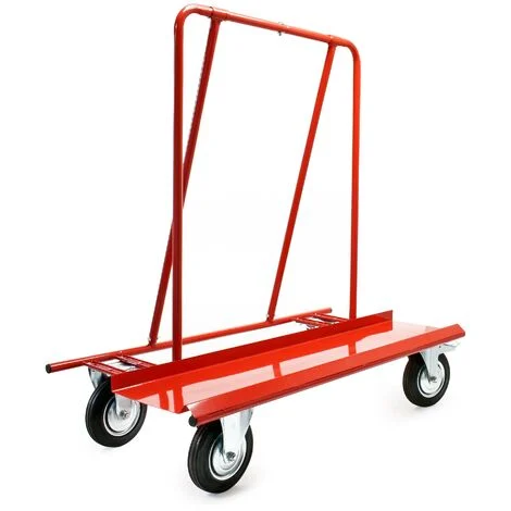 Carrello porta pannelli fino a 800 kg Trasporto carichi, pannelli in cartongesso e legno Con 4 ruote