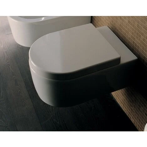 Copriwater Flaminia Link originale in termoindurente soft close