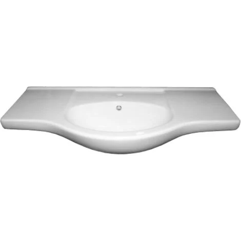 Lavabo in ceramica integrale cm 85 per mobile modello Eva arredo bagno