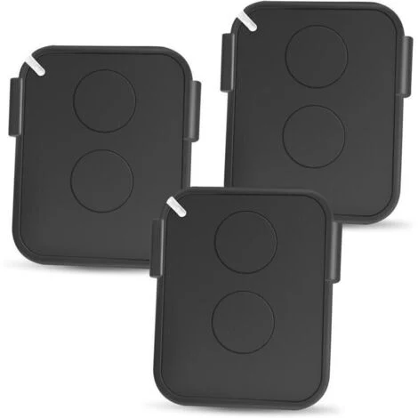 Set di 3 telecomandi compatibili ON2E - Trasmettitori a doppio canale da 433,92 MHz con portata fino a 200 metri