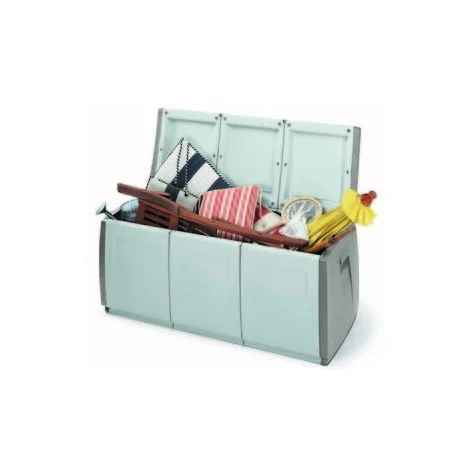 Cassapanca InResina Terry Box 140 Grigio Tortora 140x54x57hPortatutto