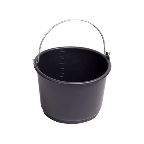 Secchio Secchi Per Agricoltura 16Lt In Plastica Nera33CmAltezza 23Cm 1Pz