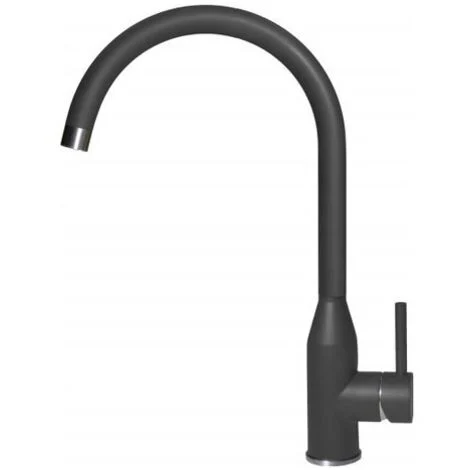 Elleci MMKADI70 Adige Miscelatore da cucina Mono Splitcomando da incasso Metaltek canna girevole 40 cm Ghisa