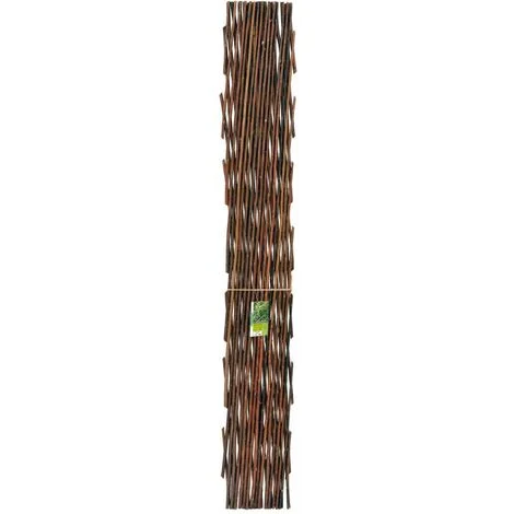 Verdemax Traliccio Estensibile in Salice - Naturale - 1,80 x 0,60 m