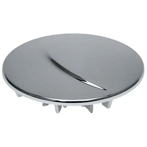 Coperchio in ABS cromato D.85, per tappo di scarico Turboflow D.60