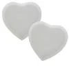 PORCELLANA BIANCA SET PIATTINI DOLCE CUPIDO