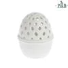 PORCELLANA BIANCA PORTA TEA LIGHT FIRENZE