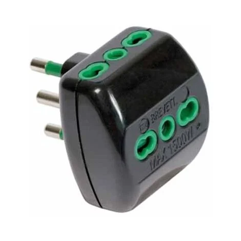 Fanton 82181 Adattatore Da S17 A 3P17/11 Vertical System Nero