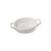 PORCELLANA BIANCA MINI CASSERUOLA ROTONDA