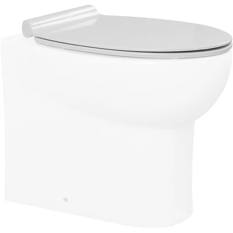Sedile copri wc Neo Iceberg Bellezza con chiusura rallentata e sgancio rapido