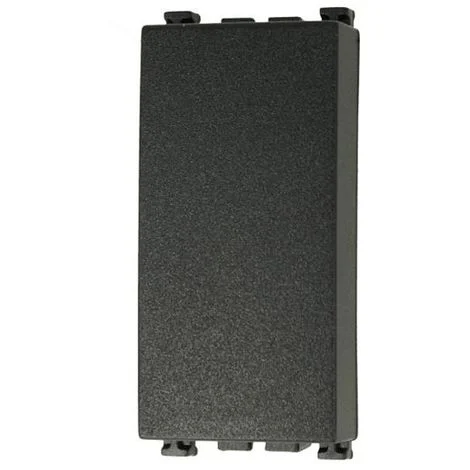 Copriforo Falso Polo 1M 2 Pezzi Nero Compatibile Vimar Arke' SD90000