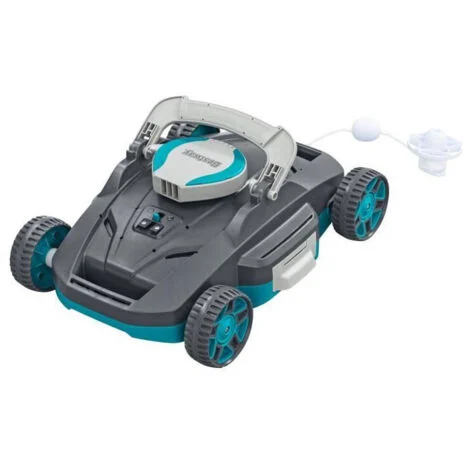 Robot aspirapolvere - Bestway - Platino - Ricaricabile e autonomo - pulizia fondo piatto - 20 m² max