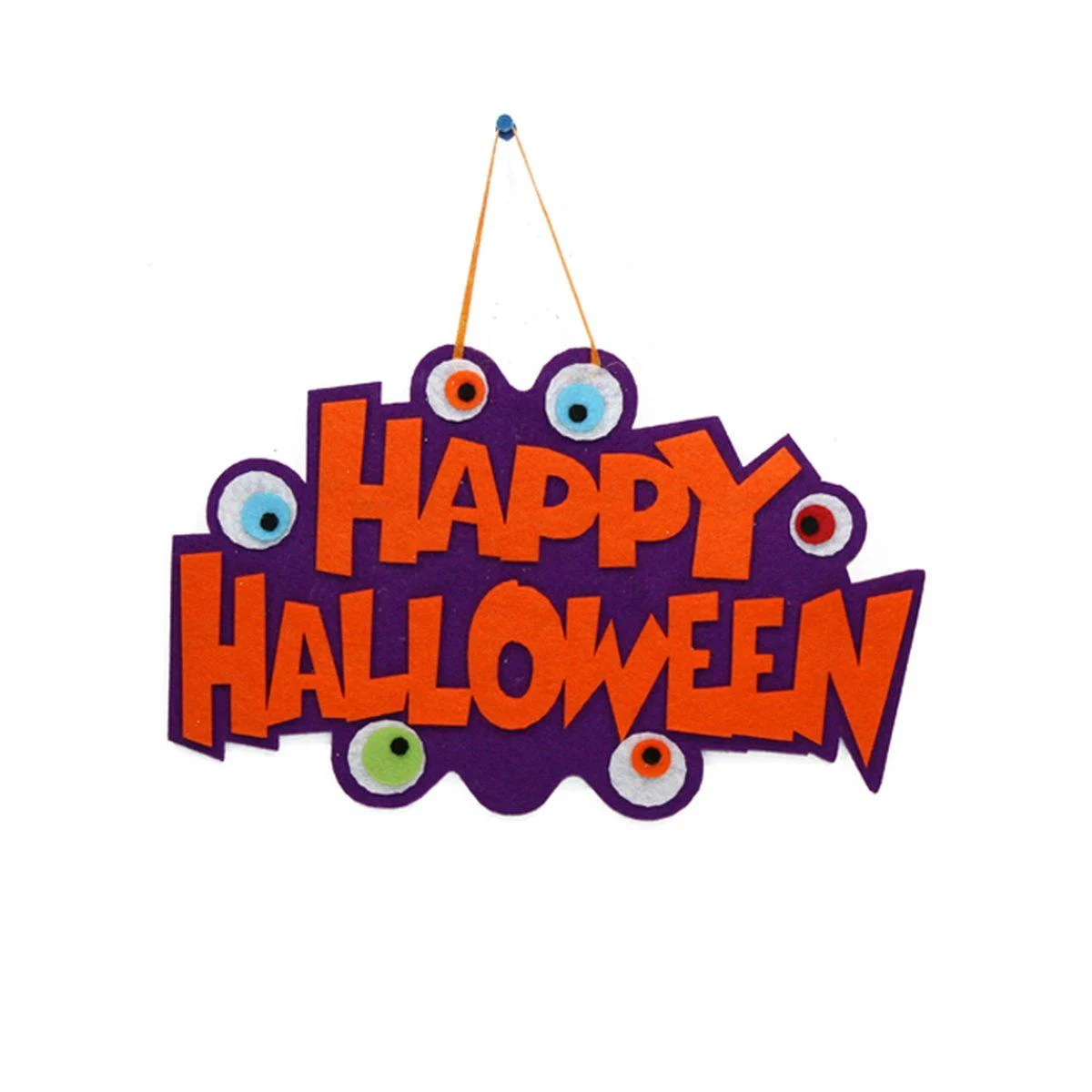 Addobbo happy halloween feltro