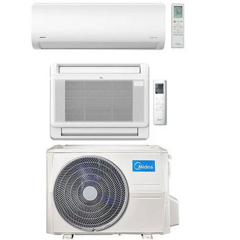 Climatizzatore Condizionatore Midea Xtreme Pro + Console Dual 9000 + 12000 BTU con U.E. M2OH-14HFN8-Q INVERTER Classe A++/A+ R32