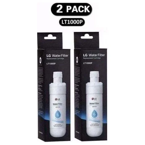 Set di 2 filtri (LT1000P) per frigorifero, filtro acqua per frigorifero